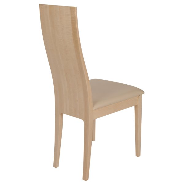 Stuhl Ahorn massiv, geölt und gepolstert 1030-4
