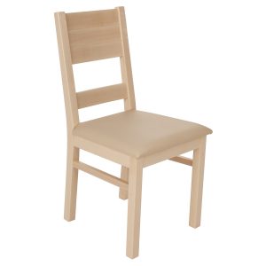 Stuhl Ahron massiv, geölt und gepolstert 1170-1