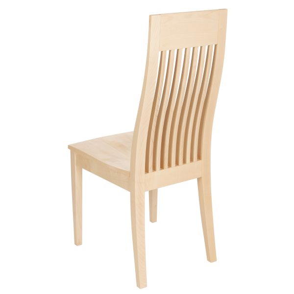 Stuhl Ahorn massiv, geölt - Holzstuhl 1390 mit geölter Oberfläche aus
