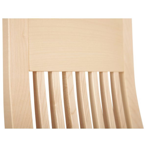 Stuhl Ahorn massiv, geölt - Holzstuhl 1390 mit geölter Oberfläche aus